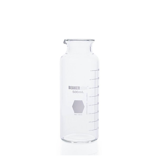 Dwk Life Sciences BEAKERplus Combination Beaker and Flask, 500 ml, 6 pack 164122